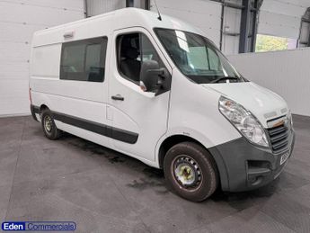 Vauxhall Movano 2.3 CDTi 3500 FWD L2 H2 Euro 6 (130 ps) * WELFARE / CREW / MESS 