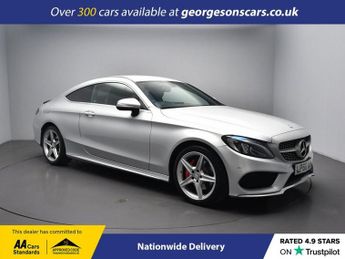 MERCEDES-BENZ C-CLASS 2.1 C220d AMG Line Coupe 2dr Diesel G-Tronic+ Euro 6 (s/s) (170 