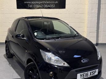 Ford Ka 1.2 Zetec Black Edition Hatchback 3dr Petrol Manual Euro 6 (s/s)