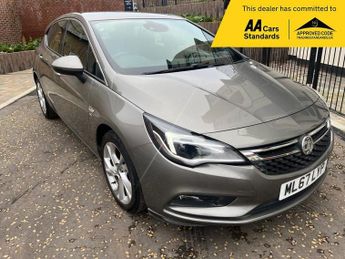 Vauxhall Astra 1.4i Turbo SRi Hatchback 5dr Petrol Manual Euro 6 (150 ps)