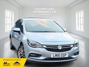 VAUXHALL ASTRA 1.6 CDTi BlueInjection Elite Nav Hatchback 5dr Diesel Auto Euro 