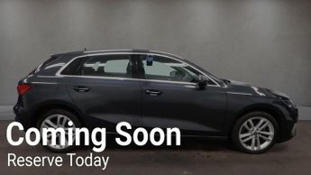 AUDI A3 1.4 TFSIe 40 Sport Sportback 5dr Petrol Plug-in Hybrid S Tronic 