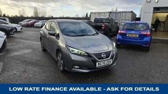 NISSAN LEAF 62kWh e+ TEKNA ELECTRIC AUTO 218 BHP + SAT NAV + LEATHER