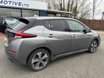 NISSAN LEAF 62kWh e+ TEKNA ELECTRIC AUTO 218 BHP + SAT NAV + LEATHER