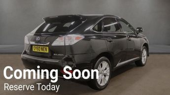 Lexus RX 3.5 450h V6 SE-L Premier SUV 5dr Petrol Hybrid CVT 4WD Euro 5 (s