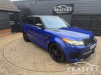 Land Rover Range Rover Sport 5.0 V8 SVR SUV 5dr Petrol Auto 4WD Euro 6 (s/s) (550 ps)