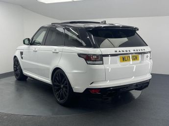 LAND ROVER RANGE ROVER SPORT 5.0 V8 SVR SUV 5dr Petrol Auto 4WD Euro 6 (s/s) (550 ps)