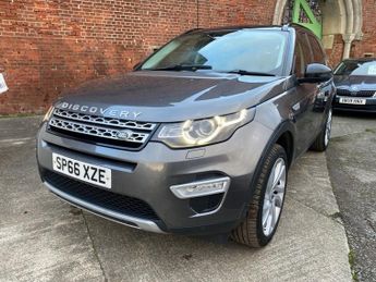 LAND ROVER DISCOVERY SPORT 2.0 TD4 HSE Luxury SUV 5dr Diesel Auto 4WD Euro 6 (s/s) (180 ps)