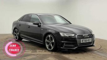 Audi A4 2.0 TDI 40 S line Saloon 4dr Diesel S Tronic quattro Euro 6 (s/s