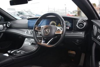 MERCEDES-BENZ E-CLASS 3.0 E350d V6 AMG Line (Premium Plus) Cabriolet 2dr Diesel G-Tron