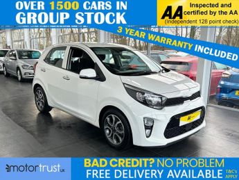 Kia Picanto 1.0 DPi 3 Hatchback 5dr Petrol Manual Euro 6 (s/s) (66 bhp) FULL