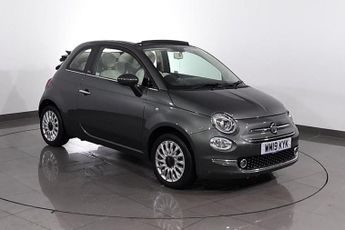 Fiat 500 1.2 Lounge Convertible 2dr Petrol Manual Euro 6 (s/s) (69 bhp)