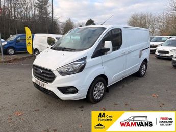 FORD TRANSIT CUSTOM 2.0 280 EcoBlue Limited Panel Van 5dr Diesel Auto L1 H1 Euro 6 (