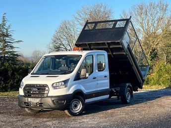 Ford Transit 2.0 Transit 350 Leader EcoBlue Double Cab Caged Tipper