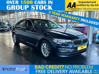 BMW 520 2.0 520i GPF SE Saloon 4dr Petrol Auto Euro 6 (s/s) (184 ps) FUL