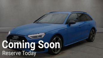 AUDI A4 AVANT 2.0 TFSI 35 Black Edition Estate 5dr Petrol S Tronic Euro 6 (s/s