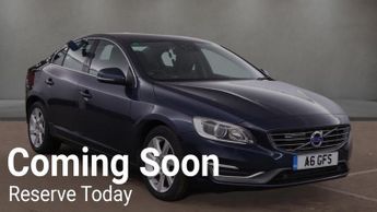 Volvo S60 2.0 D4 SE Lux Nav Saloon 4dr Diesel Geartronic Euro 6 (s/s) (181