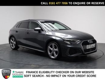 Audi A3 1.0 TFSI 30 S line Sportback 5dr Petrol Manual Euro 6 (s/s) (110