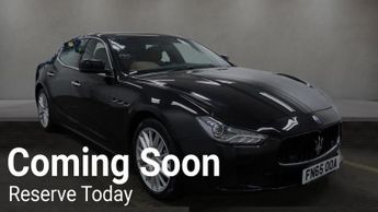 Maserati Ghibli 3.0D V6 Saloon 4dr Diesel ZF Euro 5 (s/s) (275 ps)