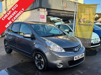 Nissan Note 1.5 dCi n-tec+ Hatchback 5dr Diesel Manual Euro 5 (90 ps)
