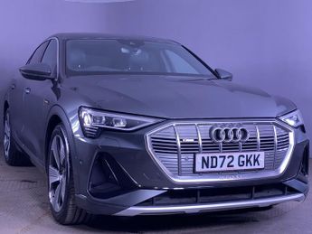 Audi E-Tron 55 S line Sportback 5dr Electric Auto quattro 95kWh (11kW Charge