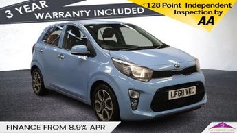 Kia Picanto 1.25 3 Hatchback 5dr Petrol Auto Euro 6 (83 bhp)