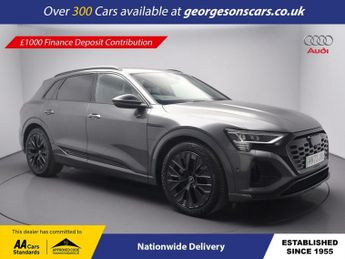 AUDI Q8 E-TRON 55 Black Edition SUV 5dr Electric Auto quattro 114kWh (11kW Char