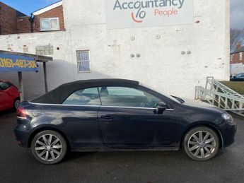 VOLKSWAGEN GOLF 1.6 TDI BlueMotion Tech SE Cabriolet 2dr Diesel Manual Euro 5 (s