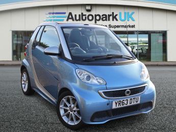 Smart ForTwo 1.0 MHD Passion Cabriolet 2dr Petrol SoftTouch Euro 5 (s/s) (71 