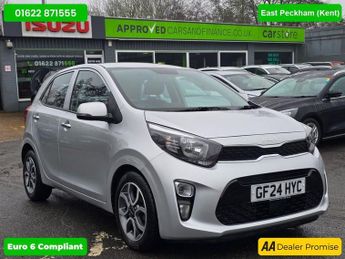 Kia Picanto 1.0 DPi 3 Hatchback in silver with 15,300 miles, Euro 6 petrol A