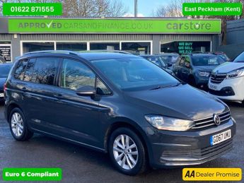 Volkswagen Touran 1.2 TSI SE MPV in Grey with 76,800 miles, Euro 6 ULEZ compliant 