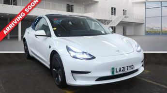 Tesla Model 3 Standard Range Plus Saloon 4dr Electric Auto RWD (241 bhp)