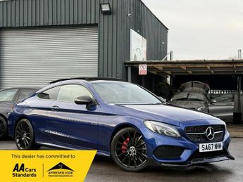 Mercedes C Class 2.1 C220d AMG Line (Premium) Coupe 2dr Diesel G-Tronic+ Euro 6 (