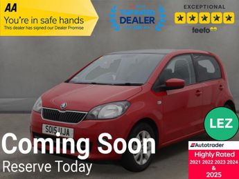 Skoda Citigo 1.0 MPI GreenTech Elegance Hatchback 5dr Petrol Manual Euro 5 (s