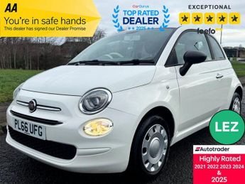 Fiat 500 1.2 Pop Hatchback 3dr Petrol Manual Euro 6 (s/s) (69 bhp)