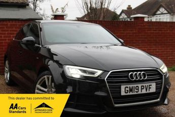 Audi A3 1.5 TFSI CoD 35 S line Saloon 4dr Petrol S Tronic Euro 6 (s/s) (