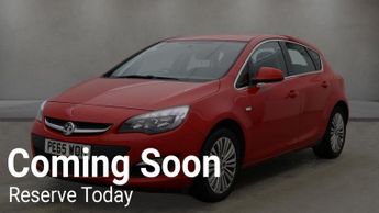 Vauxhall Astra 1.4i Excite Hatchback 5dr Petrol Manual Euro 6 (100 ps)