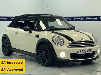 MINI CONVERTIBLE 1.6 One Convertible 2dr Petrol Manual Euro 6 (98 ps) - AA INSPEC
