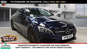 Mercedes C Class 2.1 C220d AMG Line (Premium) Coupe 2dr Diesel G-Tronic+ Euro 6 (