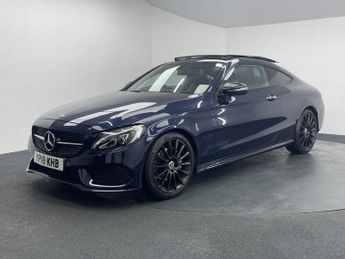 MERCEDES-BENZ C-CLASS 2.1 C220d AMG Line (Premium) Coupe 2dr Diesel G-Tronic+ Euro 6 (