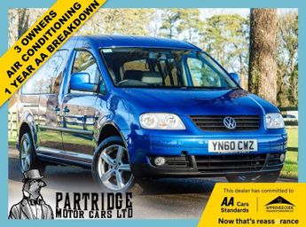 Volkswagen Caddy 1.9 TDI Pure Drive MPV 5dr Diesel Manual Euro 4 (104 ps)