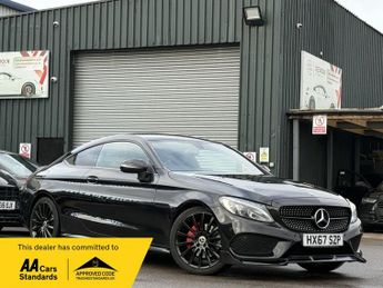 Mercedes C Class 2.1 C220d AMG Line Coupe 2dr Diesel G-Tronic+ Euro 6 (s/s) (170 