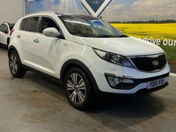 Kia Sportage 2.0 CRDi KX-3 SUV 5dr Diesel Manual  in White AWD Euro 5 