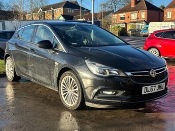 Vauxhall Astra 1.4i Turbo Elite Hatchback 5 door Petrol Manual in Black Euro 6 