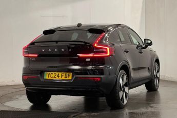 VOLVO C40 Twin Recharge 82kWh Ultimate SUV 5dr Electric Auto AWD (408 ps) 