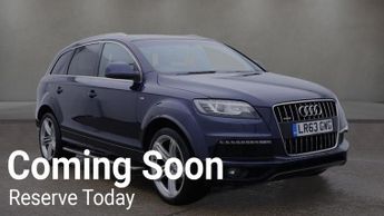 AUDI Q7 3.0 TDI V6 S line Plus SUV 5dr Diesel Tiptronic quattro Euro 5 (