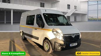 Vauxhall Movano 2.3 CDTi 3500 L2 H2 Panel Van, 32,400 miles, Euro 6 ULEZ, 6-Spee