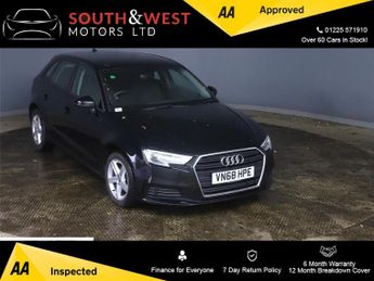 Audi A3 1.6 TDI 30 SE Technik Sportback 5dr Diesel Manual Euro 6 (s/s) (
