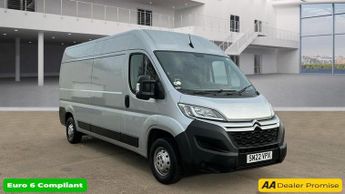 Citroen Relay 2.2 BlueHDi 35 Enterprise L3 High Roof panel van, silver, 74,000