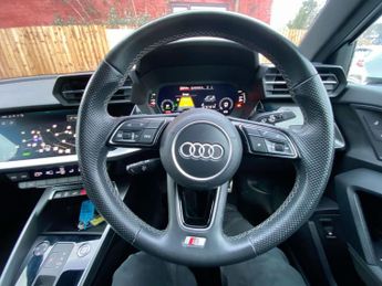 AUDI A3 1.4 TFSIe 40 S line Sportback 5dr Petrol Plug-in Hybrid S Tronic